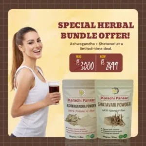 (Ashwagandha powder & Shatavari Powder 100gm) Deal