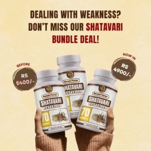 3 Shatavari Capsules Boxes Deal